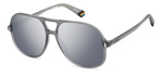 Okulary POLAROID PLD6217SRIW. Okulary przeciwsłoneczne, Kolor szary. Unisex.