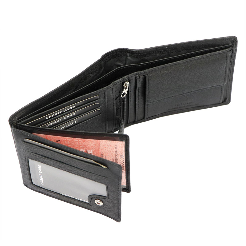 Skórzany męski portfel Money Kepper TCC 5600-6 RFID