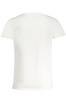 BIAŁY T-SHIRT MĘSKI Z KRÓTKIM RĘKAWEM TRUSSARDI