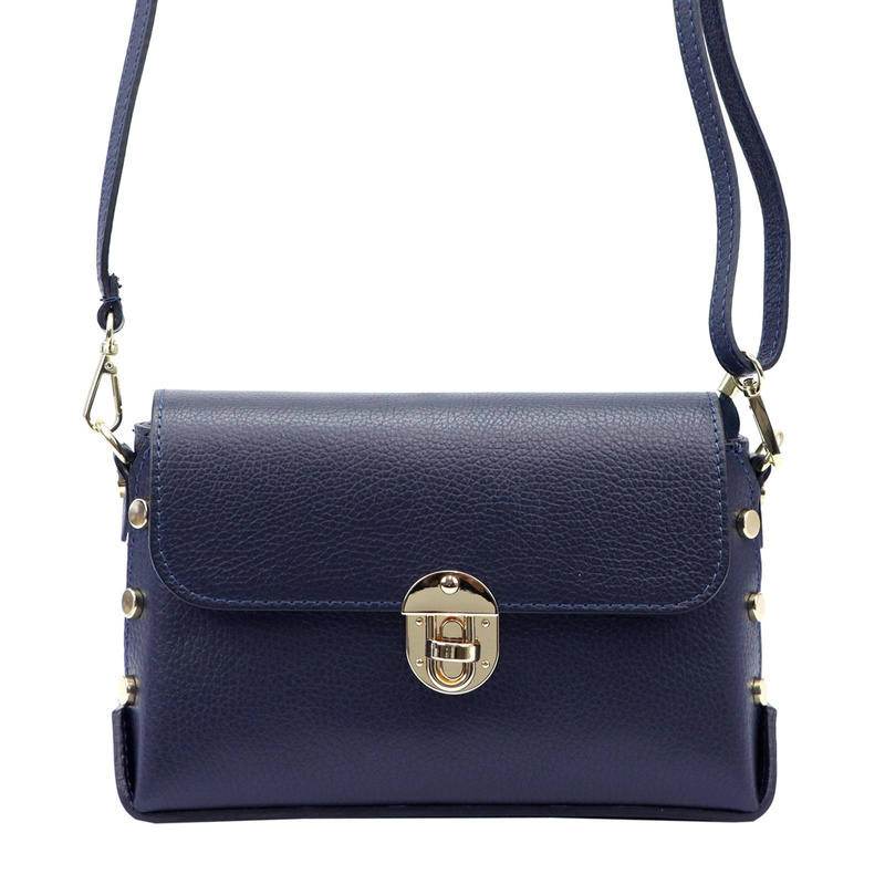 Luka damska listonoszka torebka przez ramię skóra naturalna stylowa