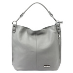 Damska stylowa skórzana torebka na ramię shopper z kieszeniami MiaMore