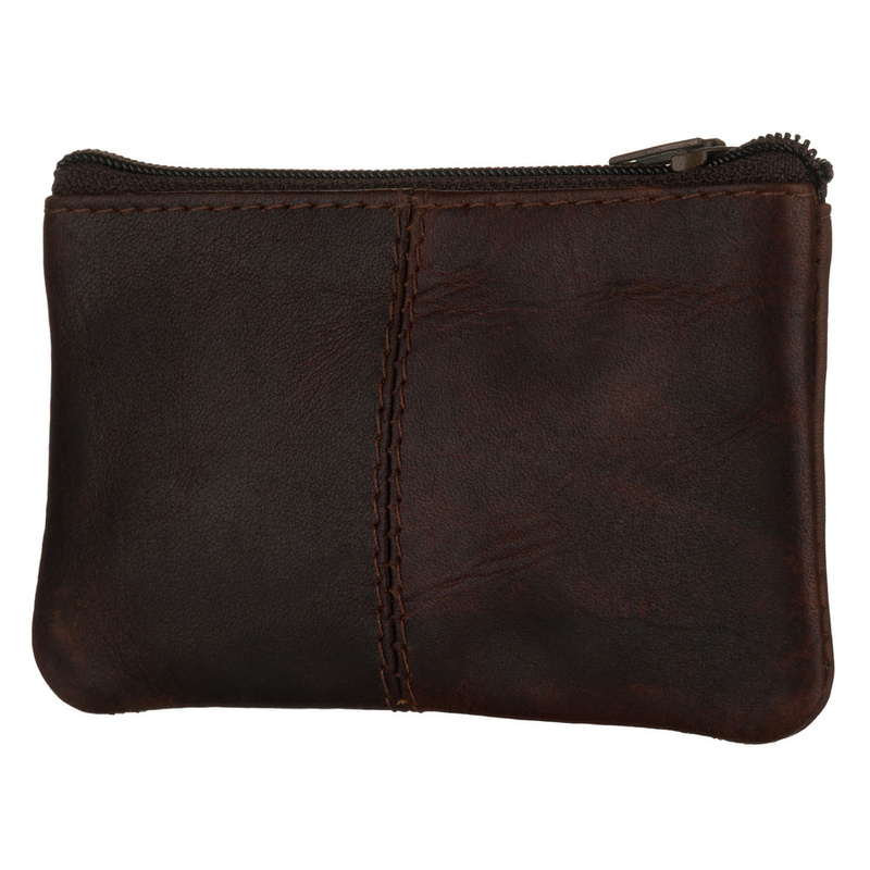 Skórzane etui na klucze w brązowym kolorze - Peterson