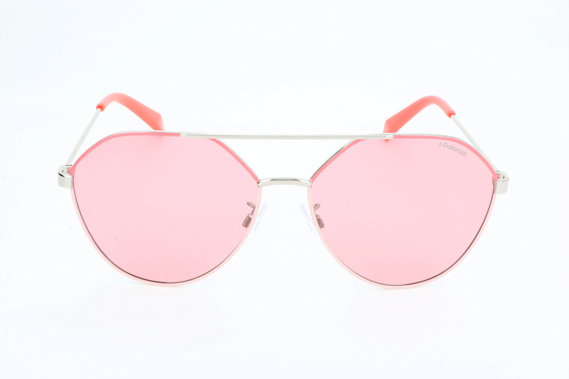 Okulary POLAROID PLD6059FS-35J. Okulary przeciwsłoneczne, Kolor ROSE. Unisex.