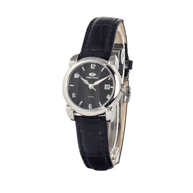 Zegarek TIME FORCE TF2584L-01. Kwarcowy, Kolor czarny. Kobieta.