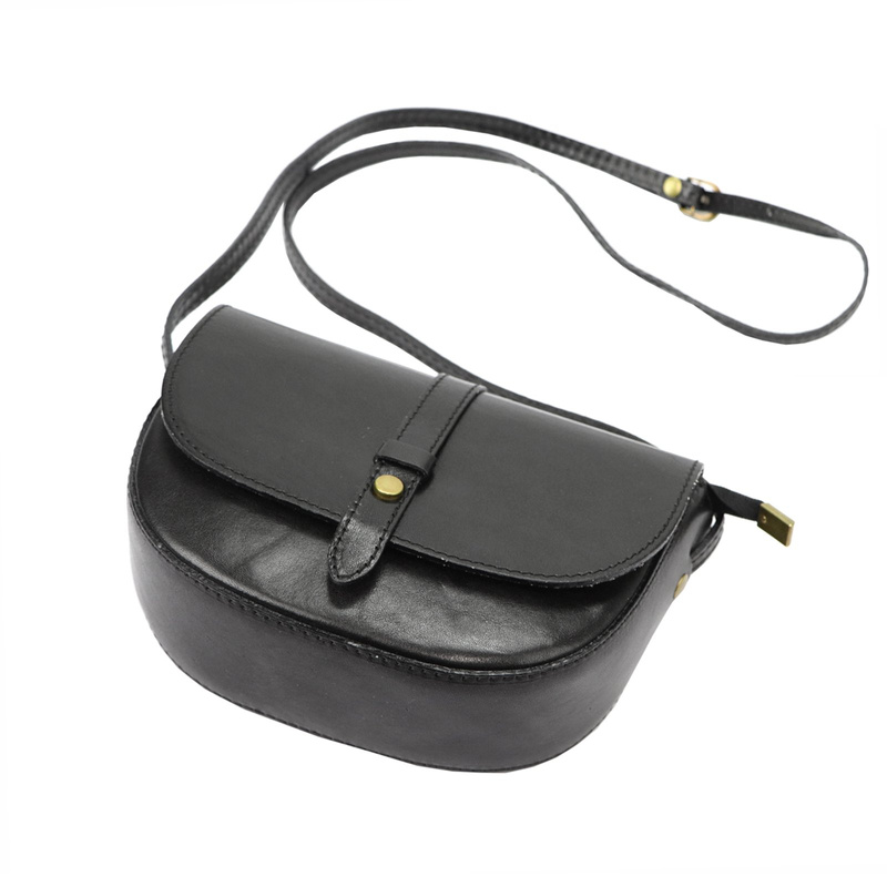 Gregorio damska listonoszka skóra naturalna torebka przez ramię z kieszenią