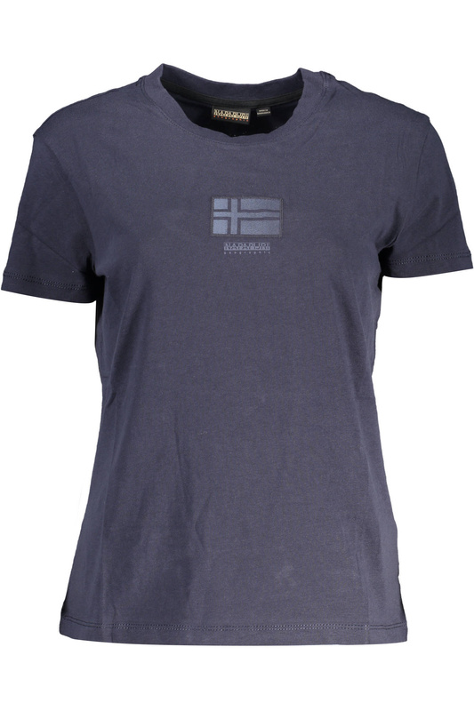 DAMSKI T-SHIRT Z KRÓTKIM RĘKAWEM NAPAPIJRI NIEBIESKI