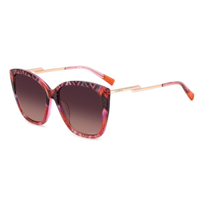 Okulary MISSONI MIS0123GSSDH. Okulary przeciwsłoneczne, Kolor różowy. Kobieta.