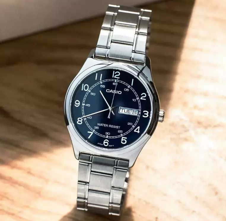 ZEGAREK MĘSKI CASIO MTP-V006D-1B (zd210d) + BOX