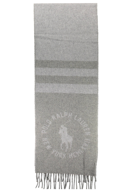 SZAL MĘSKI RALPH LAUREN SZARY