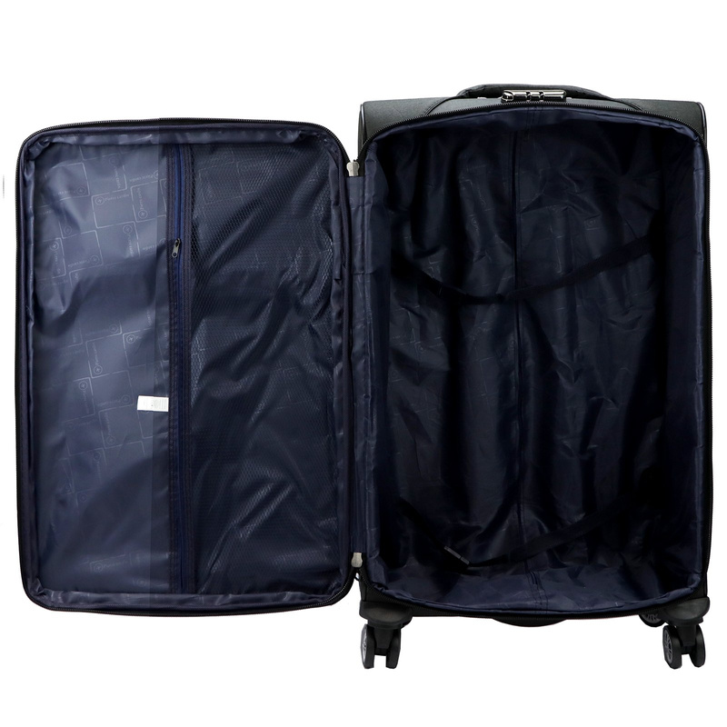 poliester Męski walizki Pierre Cardin LEE04 13510 x3 Z