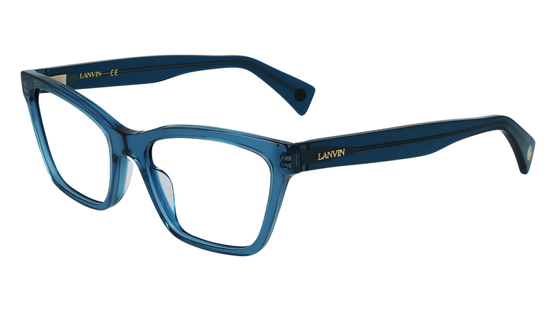 Okulary LANVIN LNV2615-414. Okulary, Kolor niebieski. Kobieta.