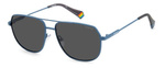 Okulary POLAROID PLD6195SXFLLF. Okulary przeciwsłoneczne, Kolor niebieski. Unisex.