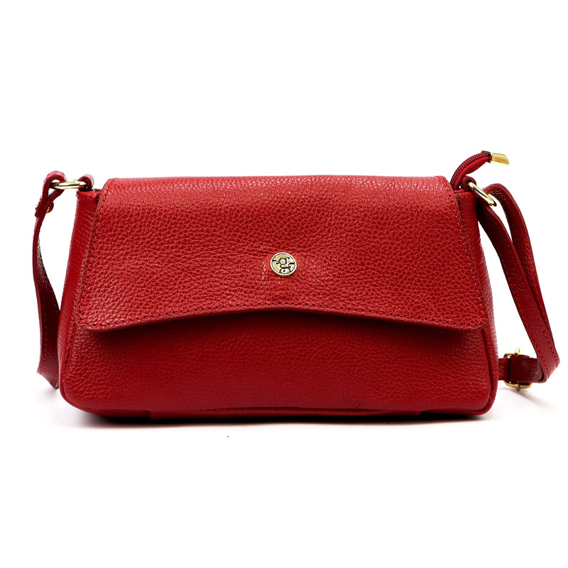 Gregorio damska miejska listonoszka skóra naturalna torebka przez ramię