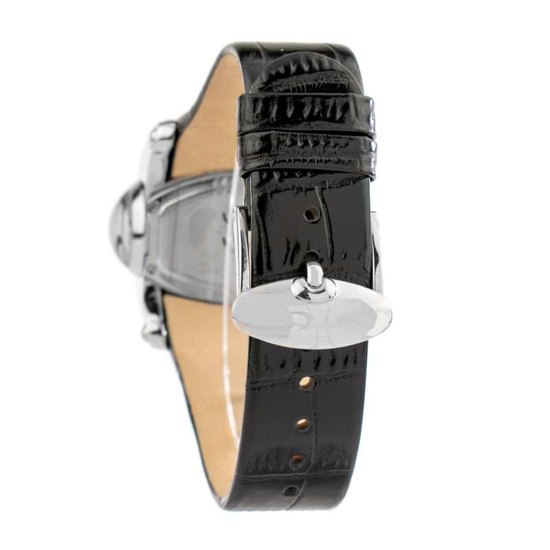 Zegarek CHRONOTECH CT7681M-30S. Kwarcowy, Kolor biały. Kobieta.