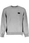 CALVIN KLEIN BLUZA BEZ ZAMKA MĘSKA SZARA