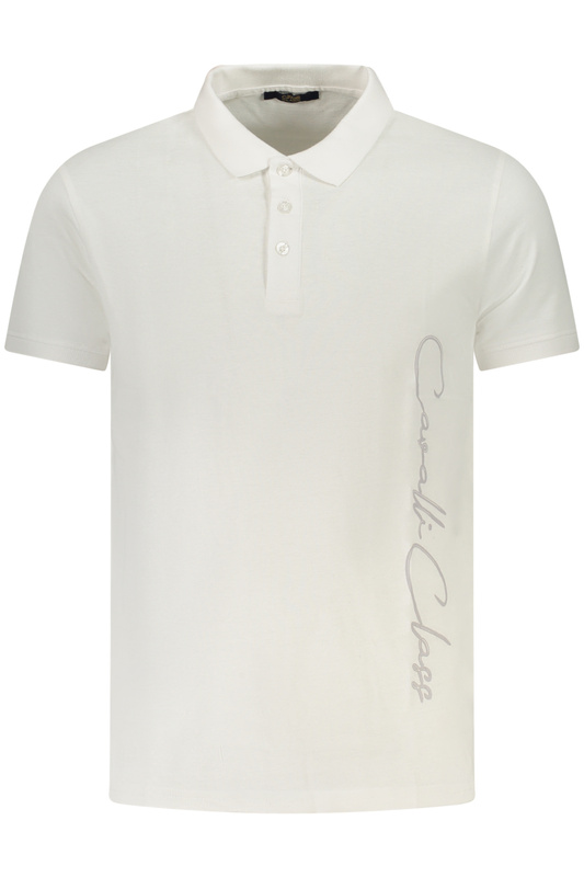CAVALLI CLASS POLO KRÓTKI RĘKAW MĘSKI BIAŁE
