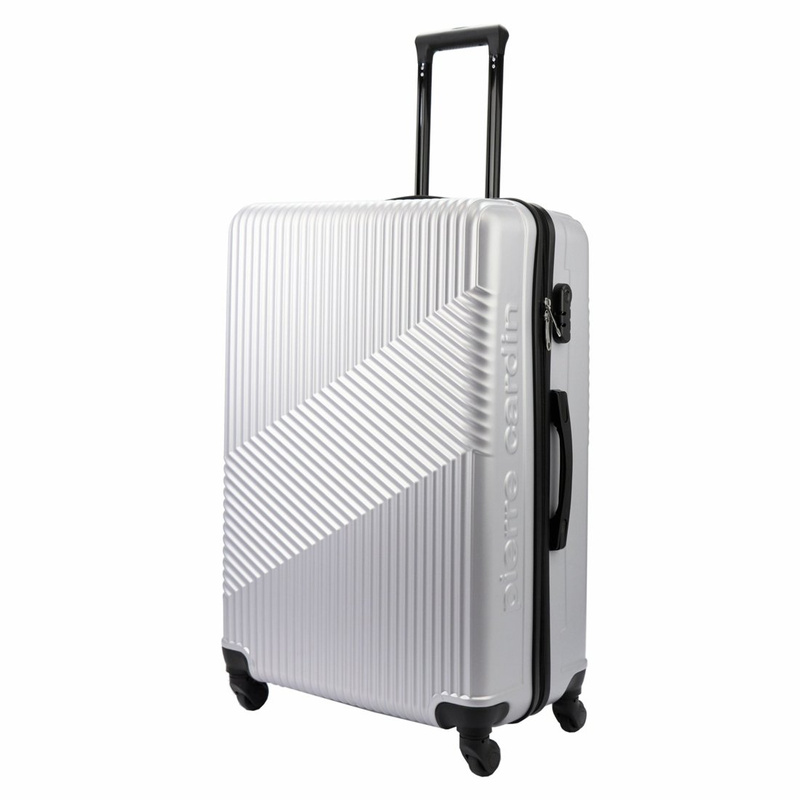 Mocna walizka damska z ABSu Pierre Cardin DIBAI06 1630 Z x3