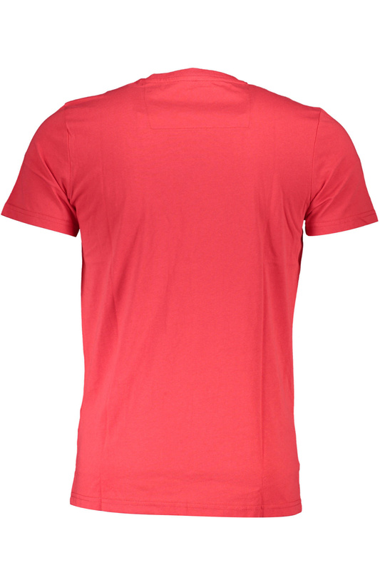 CAVALLI CLASS T-SHIRT Z KRÓTKIM RĘKAWEM MĘSKI CZERWONY
