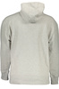 BLUZA TOMMY HILFIGER BEZ ZIP MAN SZARA