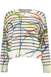 BIAŁY SWETER DESIGUAL DAMSKI
