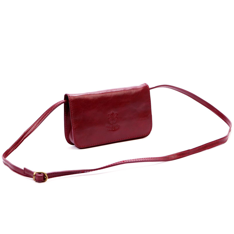 Florence damska listonoszka przez ramię skóra naturalna torebka z klapą