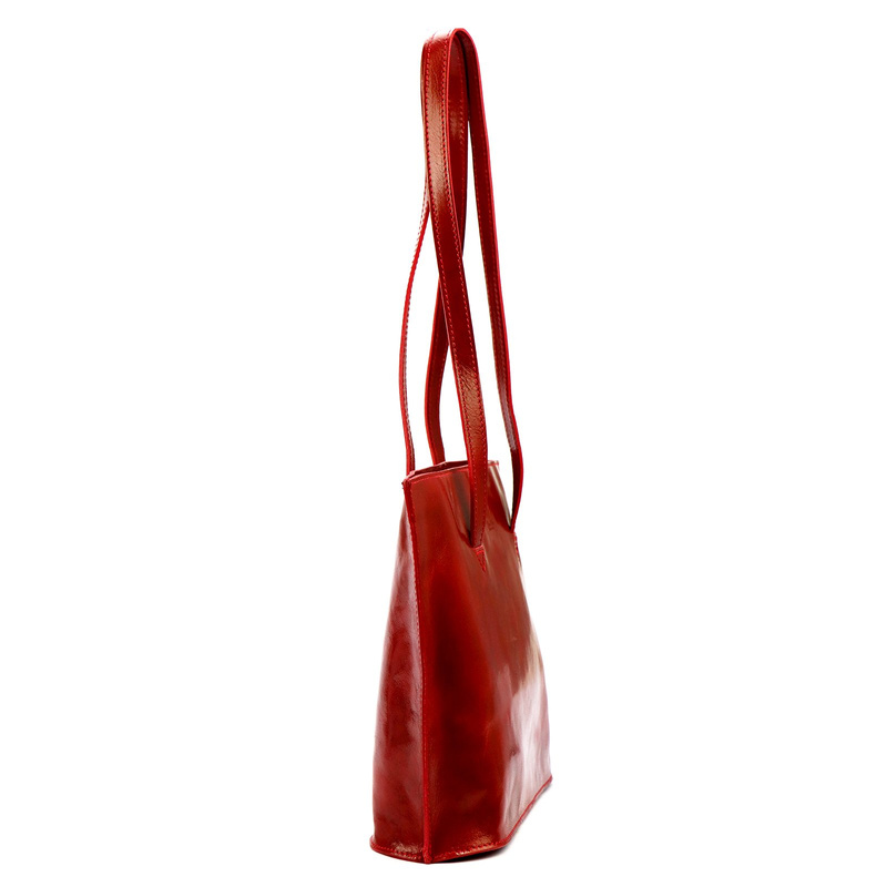 Florence Duża Shoppebag damska torebka na ramię z kieszeniami klasyczna