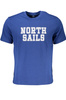 NIEBIESKI T-SHIRT M�SKI Z KR�TKIM R�KAWEM NORTH SAILS