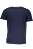NIEBIESKI MĘSKI T-SHIRT Z KRÓTKIM RĘKAWEM SZKOŁA MORSKA