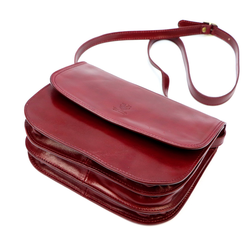 Florence Damska listonoszka skórzana klasyczna torebka przez ramię