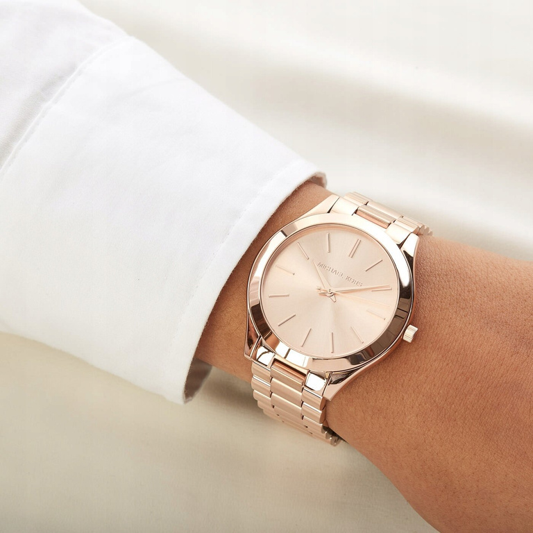 ZEGAREK DAMSKI Michael Kors Slim Runway MK3494 + BOX