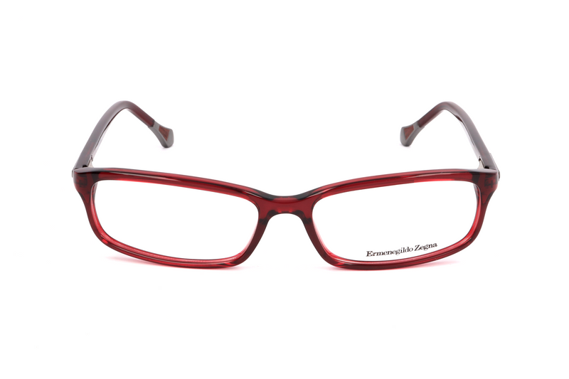 Okulary ERMENEGILDO ZEGNA VZ35380954. Okulary, Kolor czerwony. Unisex.