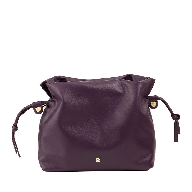 Zgrabna i stylowa Damska skórzana listonoszka torebka crossbody DUDU