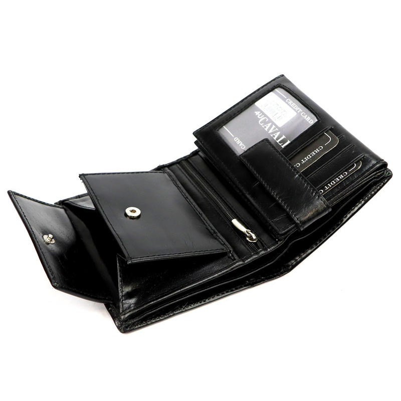 Skórzany męski portfel Cavaldi 0104-P-BS RFID