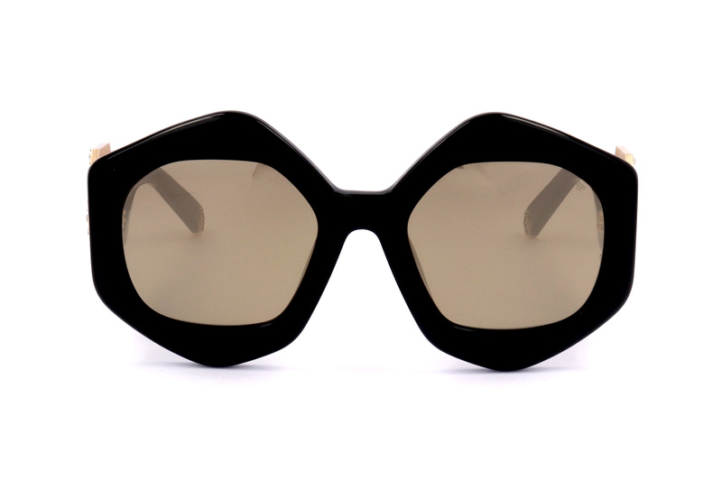 Okulary PHILIPP PLEIN SPP102S-700G. Okulary przeciwsłoneczne, Kolor złoty. Kobieta.