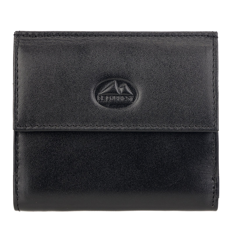 EL FORREST damska portmonetka skóra naturalna mały portfel system RFID