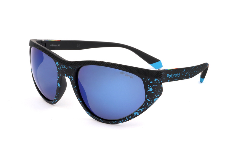 Okulary POLAROID PLD7032-S-S6F. Okulary przeciwsłoneczne, Kolor niebieski. Unisex.