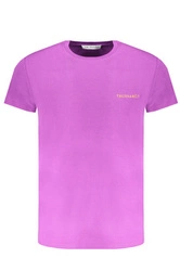FIOLETOWY T-SHIRT MĘSKI Z KRÓTKIM RĘKAWEM TRUSSARDI