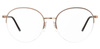 Okulary LOVE MOSCHINO MOL569-DDB. Okulary, Kolor złoty. Kobieta.