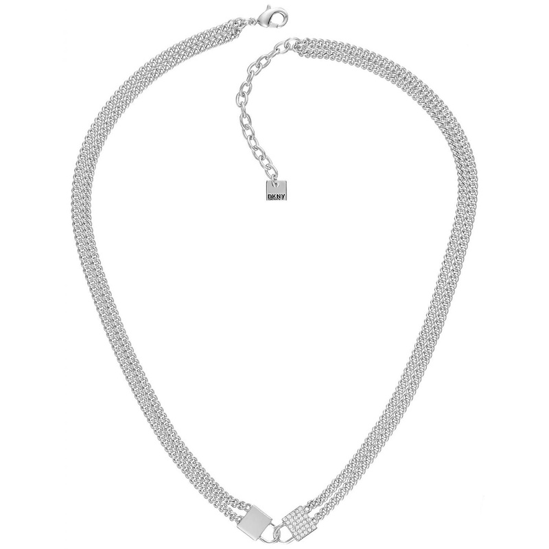 Biżuteria DKNY 5520107. Naszyjnik, Kolor szary. Kobieta.