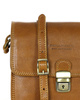 Torba skórzana kwadratowa premium Florence bag - MARCO MAZZINI czarna