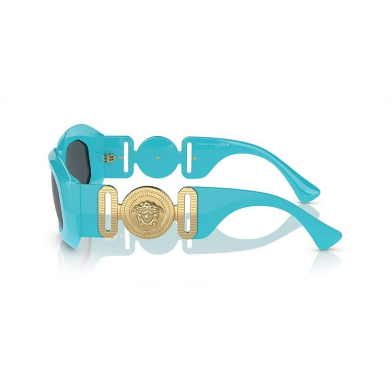 Okulary VERSACE VE4425U543987. Okulary przeciwsłoneczne, Kolor niebieski. Kobieta.