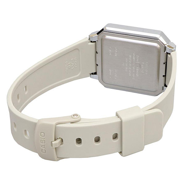 Zegarek CASIO A100WEF-8AEF. Kwarcowy, Kolor beżowy. Unisex.