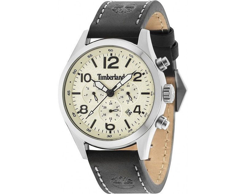 Zegarek TIMBERLAND TBL15249JS0. Kwarcowy, Kolor beżowy. Mężczyzna.