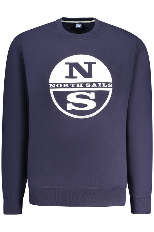 NORTH SAILS M�SKA BLUZA Z ROZPINANYM NA ZAMEK NIEBIESKA