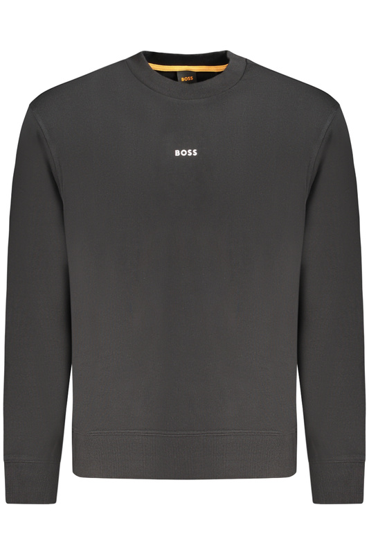 HUGO BOSS M�SKA BLUZA Z ROZPINANYM NA ZAMEK CZARNA