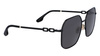 Okulary VICTORIA BECKHAM VB232S-001. Okulary przeciwsłoneczne, Kolor czarny. Kobieta.