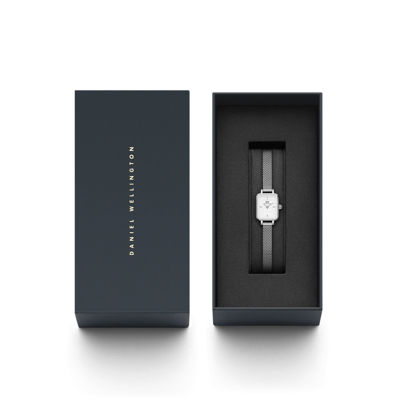 ZEGAREK DAMSKI DANIEL WELLINGTON Quadro Mini 15mm DW00100726 + BOX (zw524b)