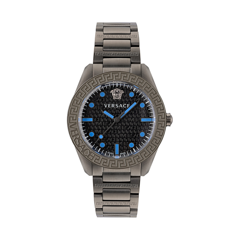 Zegarek VERSACE VE2T00622. Kwarcowy, Kolor czarny. Mężczyzna.