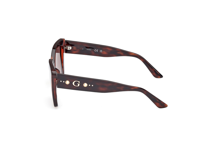 Okulary GUESS GU00162-5552F. Okulary przeciwsłoneczne, Kolor brązowy. Kobieta.