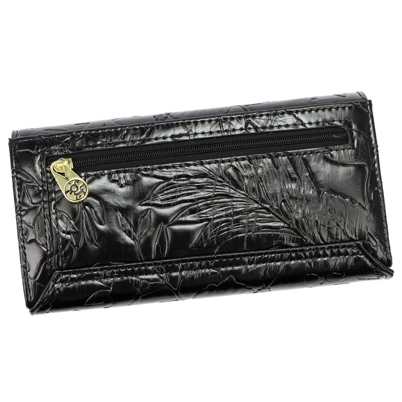 skóra naturalna + Damski portfel ze skóry ekologicznej Gregorio HL-102